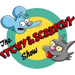 Remeras Itchy and Scratchy