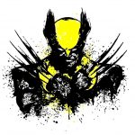 Remera Wolverine Splat