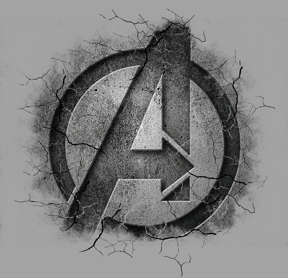 Cuadro Simple Avengers Rock logo - The Wild