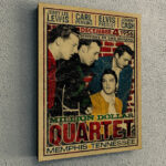Cuadro Simple Jonny Cash Quartet