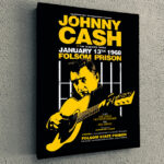 Cuadro Simple Jonny Cash Folsom Prison