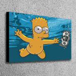 Cuadro Simple Bart Nevermind