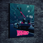 Cuadro Simple Back to the Future Alternativo