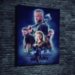 Cuadro Simple Vikings Poster Alternativo