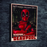 Cuadro Simple Deadpool 4