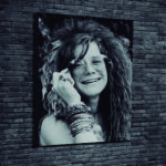 Cuadro Simple Janis Japlin B&W