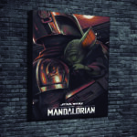 Cuadro Simple The Mandalorian Alternativo-3