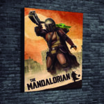 Cuadro Simple The Mandalorian Alternativo-4