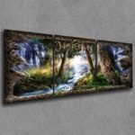 Cuadro Triptico Wintersun