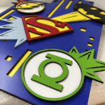 Cuadro Corporeo Heroes DC Comics - Imagen 2