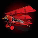 Remeras Baron Rojo (2 modelos)