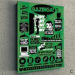 Cuadros Serie The Big Bang Theory (5 modelos) - Imagen 4