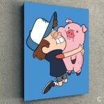 Cuadros Gravity Falls vol.2 (4 modelos) - Imagen 4