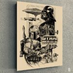 Cuadros Star Wars Vol.1 (5 modelos) - Imagen 3