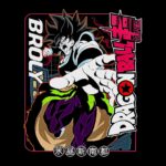 Remera Dragon Ball Z Broly modelo A - Imagen 2