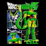 Remera Dragon Ball Z Cell modelo A - Imagen 2