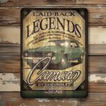 Cuadro Cartel Camaro Legends