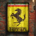 Cuadro Cartel Ferrari