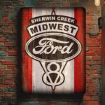 Cuadro Cartel Ford Midwest