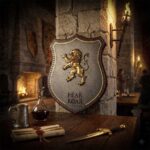 Decorativo Cuadro Escudo House Lannister Game of Thrones - Imagen 4
