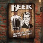 Cuadro Cartel Vintage Beer