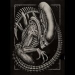 Remeras Alien Xenomorph (5 modelos) - Imagen 8