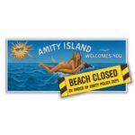 Decorativo Cuadro Amity Island Jaws - Imagen 2