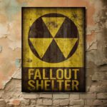 Cuadro Cartel Fallout Shelter Fallout