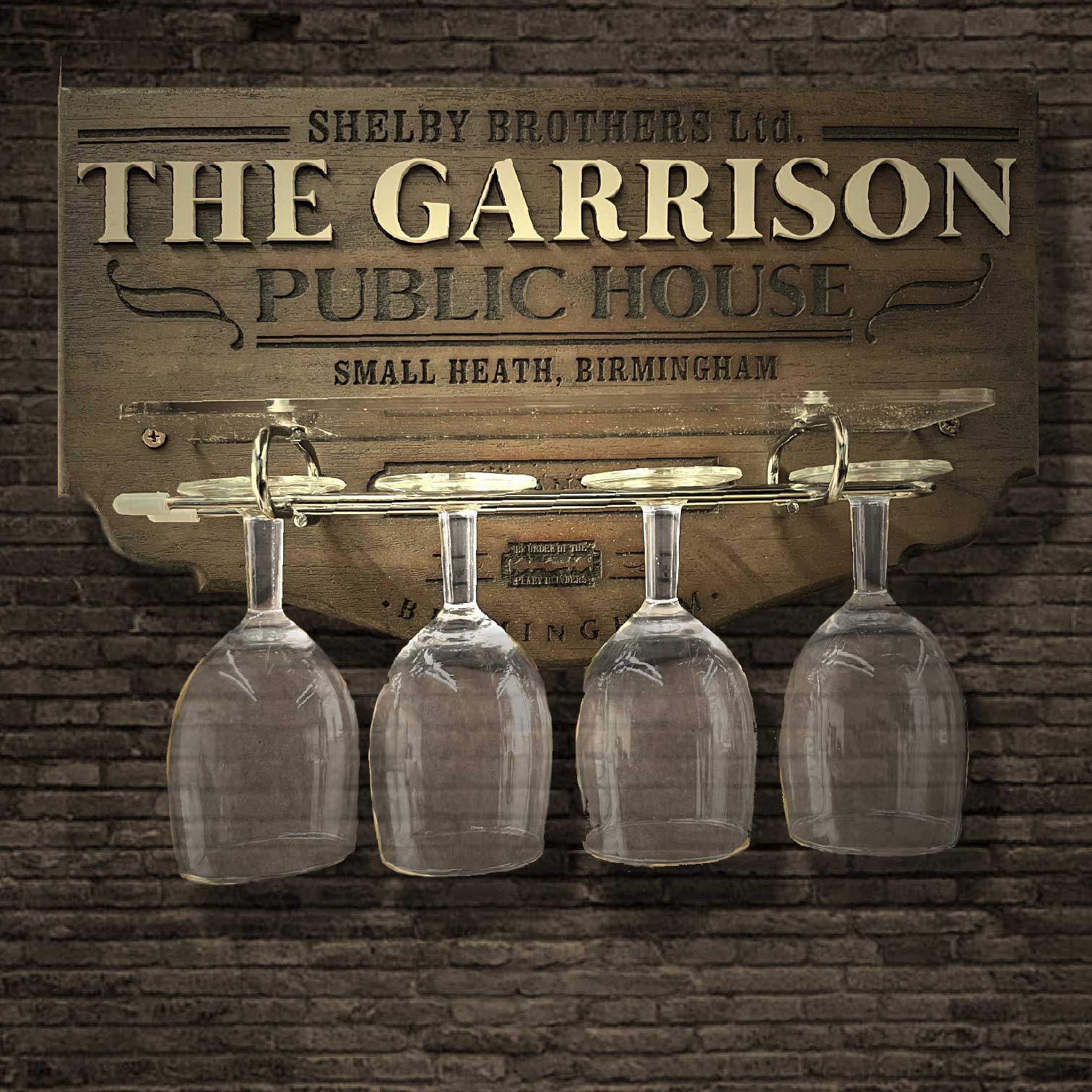 garrison5 Porta copas decorativo Peaky Blinders - Imagen 1