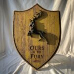 Cartel cuadro decorativo Escudo House Baratheon