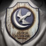 Cartel cuadro decorativo Escudo House Arryn